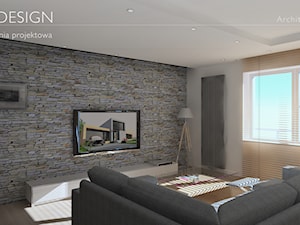 Projekt adaptacji poddasza z aranżacją wnętrza całego domu. - zdjęcie od BRAF Design