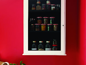 Wiosenne metamorfozy - Mała czerwona kuchnia - zdjęcie od Dulux