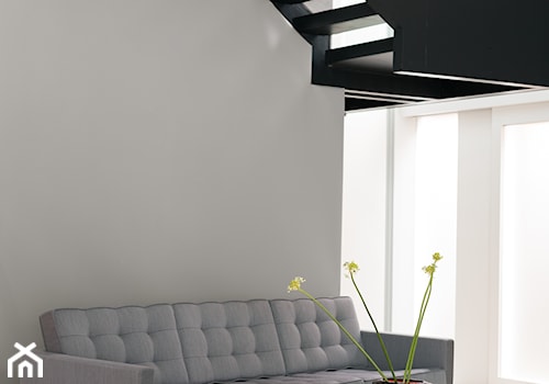 Hall - Mały szary salon, styl minimalistyczny - zdjęcie od Dulux