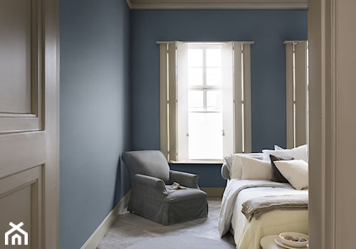 Kolor Roku 2017 - Mała niebieska sypialnia - zdjęcie od Dulux