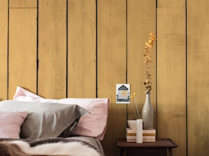 Szarości i skandynawia - Mała sypialnia, styl rustykalny - zdjęcie od Dulux
