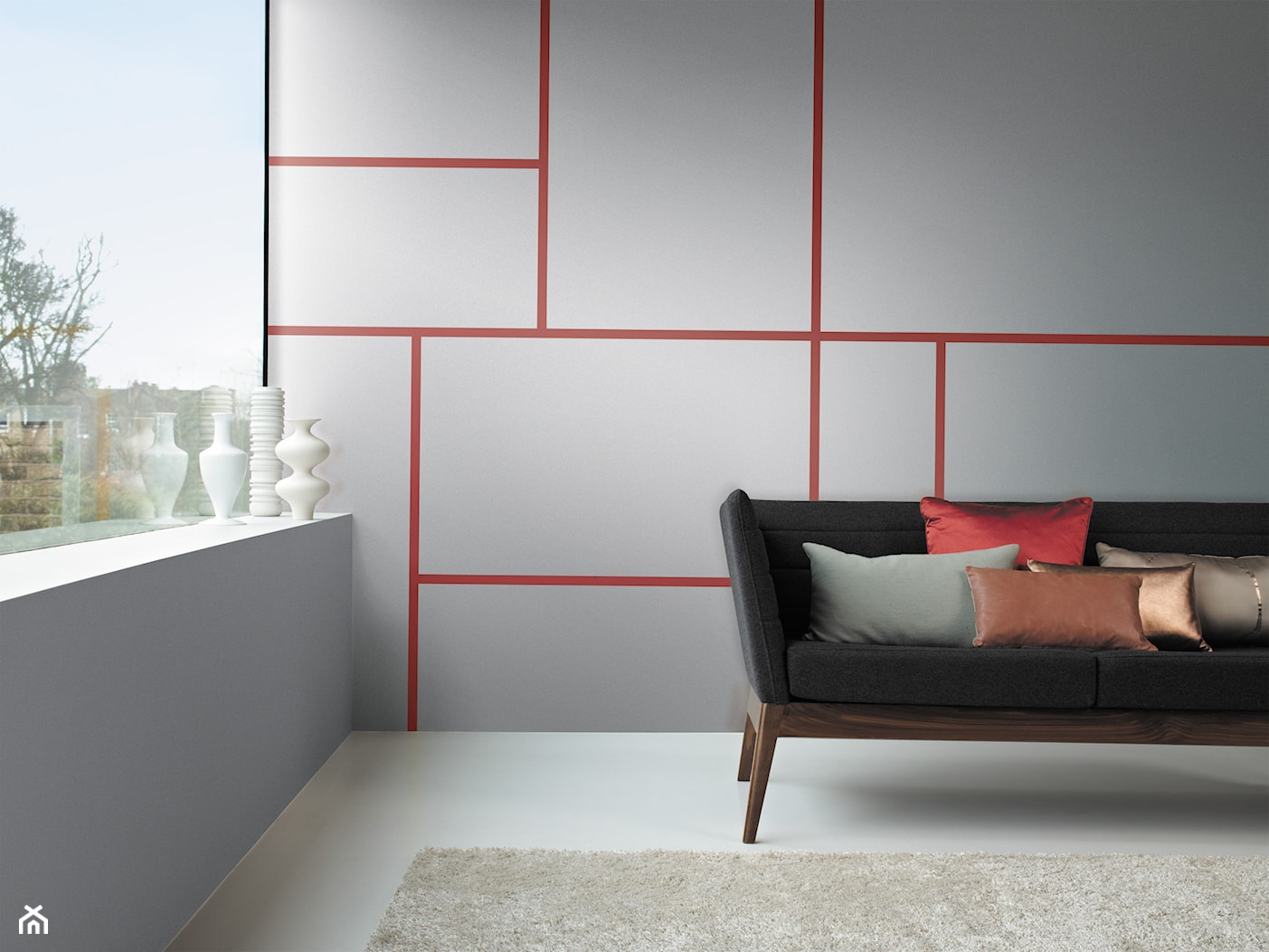 Pokoje dzienne - Średni szary salon, styl minimalistyczny - zdjęcie od Dulux - Homebook