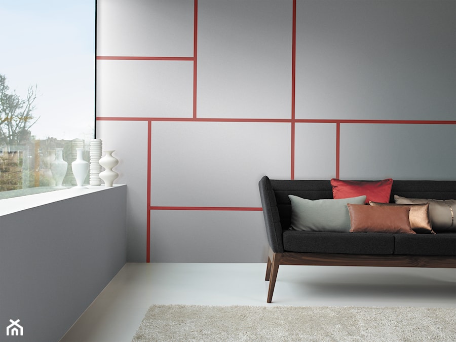 Pokoje dzienne - Średni szary salon, styl minimalistyczny - zdjęcie od Dulux