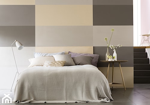 Check Bedroom - Sypialnia, styl skandynawski - zdjęcie od Dulux