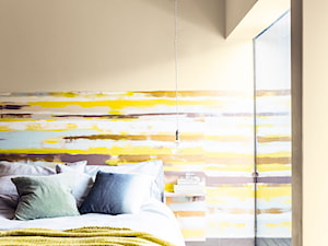 Blurred Horizontal Stripe - Sypialnia, styl minimalistyczny - zdjęcie od Dulux