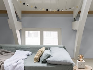 Kolor Roku 2019 - Średni biały szary pokój dziecka dla nastolatka dla chłopca, styl skandynawski - zdjęcie od Dulux