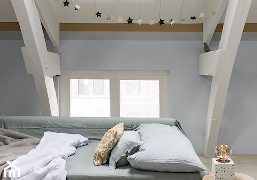 Kolor Roku 2019 - Średni biały szary pokój dziecka dla nastolatka dla chłopca, styl skandynawski - zdjęcie od Dulux