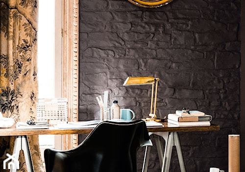 Ona+On - Małe czarne biuro, styl nowoczesny - zdjęcie od Dulux