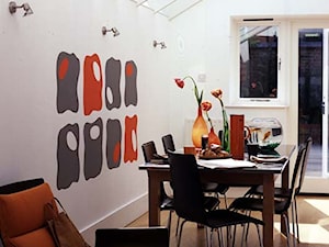 Kuchnie i jadalnie - Średnia szara jadalnia jako osobne pomieszczenie - zdjęcie od Dulux