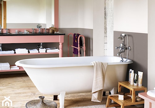 Łazienki - Średnia z dwoma umywalkami łazienka, styl prowansalski - zdjęcie od Dulux