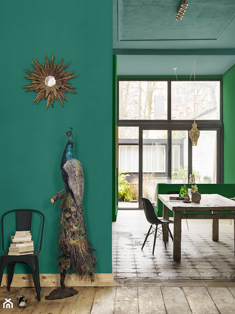 Intensywne kolory we wnętrzu - Salon, styl nowoczesny - zdjęcie od Dulux - Homebook