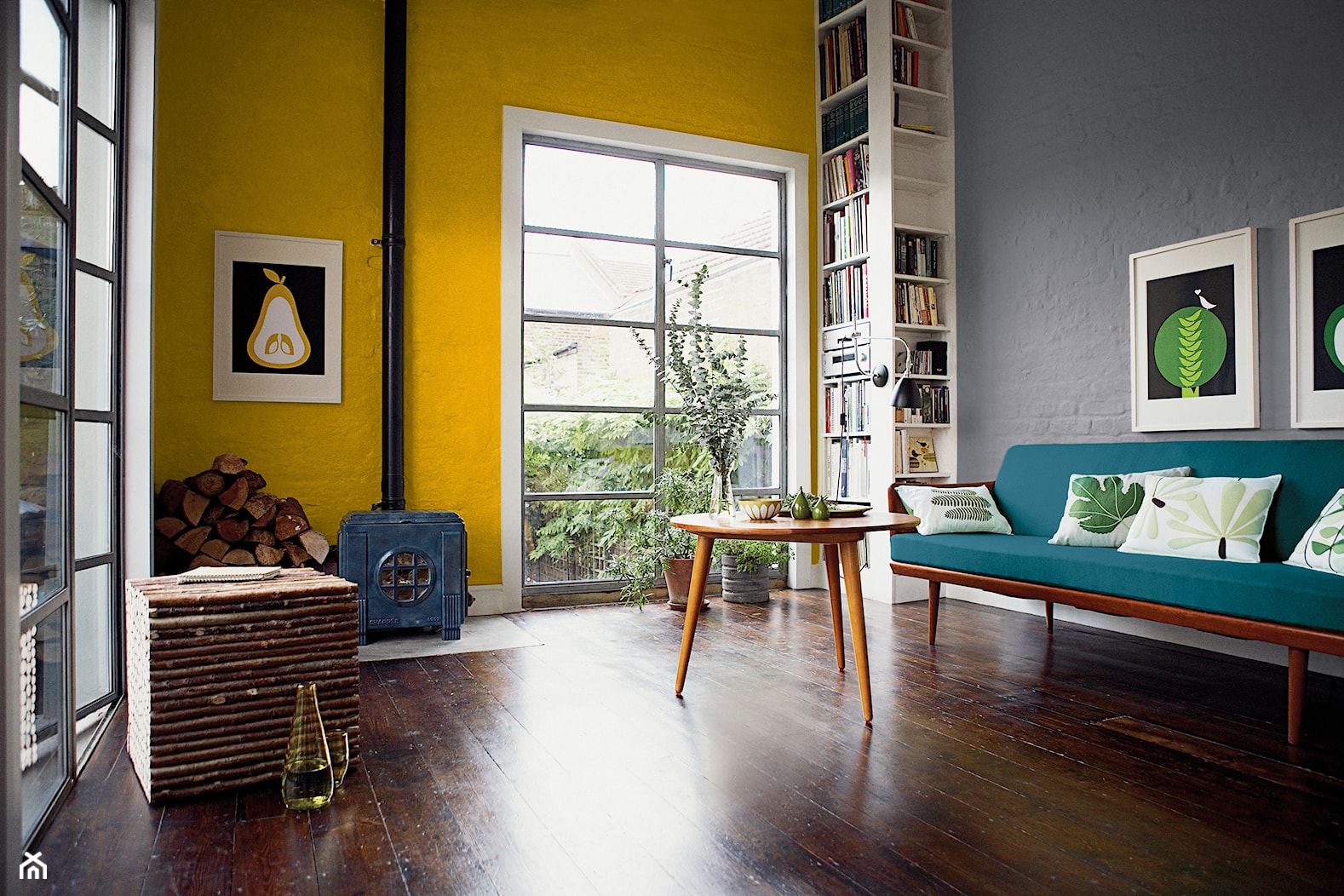 Pokoje dzienne - Salon, styl vintage - zdjęcie od Dulux - Homebook