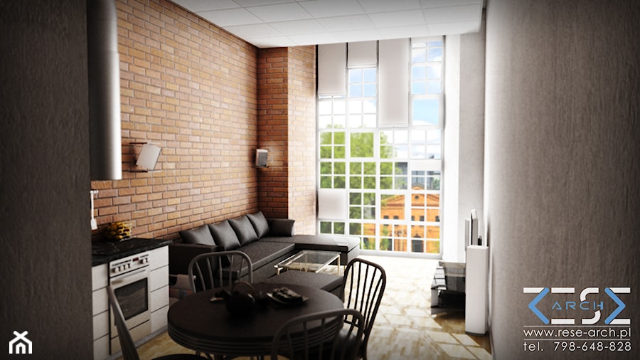 mieszkanie w lofcie 2 - zdjęcie od RESE Architekci Studio Projektowe