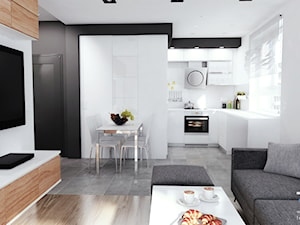 salon/jadalnia/kuchnia - zdjęcie od RESE Architekci Studio Projektowe