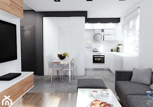 salon/jadalnia/kuchnia - zdjęcie od RESE Architekci Studio Projektowe