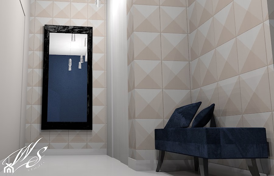 Dom jednorodzinny - Hol / przedpokój, styl minimalistyczny - zdjęcie od ws.studio
