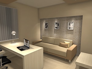 Gabinet w domu - zdjęcie od Kamila Ratajczyk. INterior Design. Aranżacja, Projektowanie wnętrz.