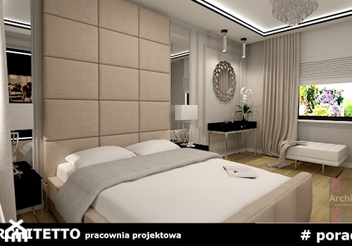 Lustra w sypialni - zdjęcie od ARCHITETTO