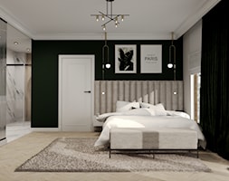 Sypialnia w zieleni - Sypialnia, styl nowoczesny - zdjęcie od ARCHITETTO - Homebook