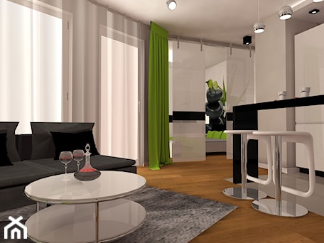 Aranżacje wnętrz - Salon: Rzeczywistość kontra render - Salon, styl nowoczesny - ARCHITETTO. Przeglądaj, dodawaj i zapisuj najlepsze zdjęcia, pomysły i inspiracje designerskie. W bazie mamy już prawie milion fotografii!