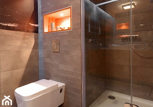 Mieszkanie z nutą Skandynawską - Średnia łazienka, styl skandynawski - zdjęcie od ARCHITETTO