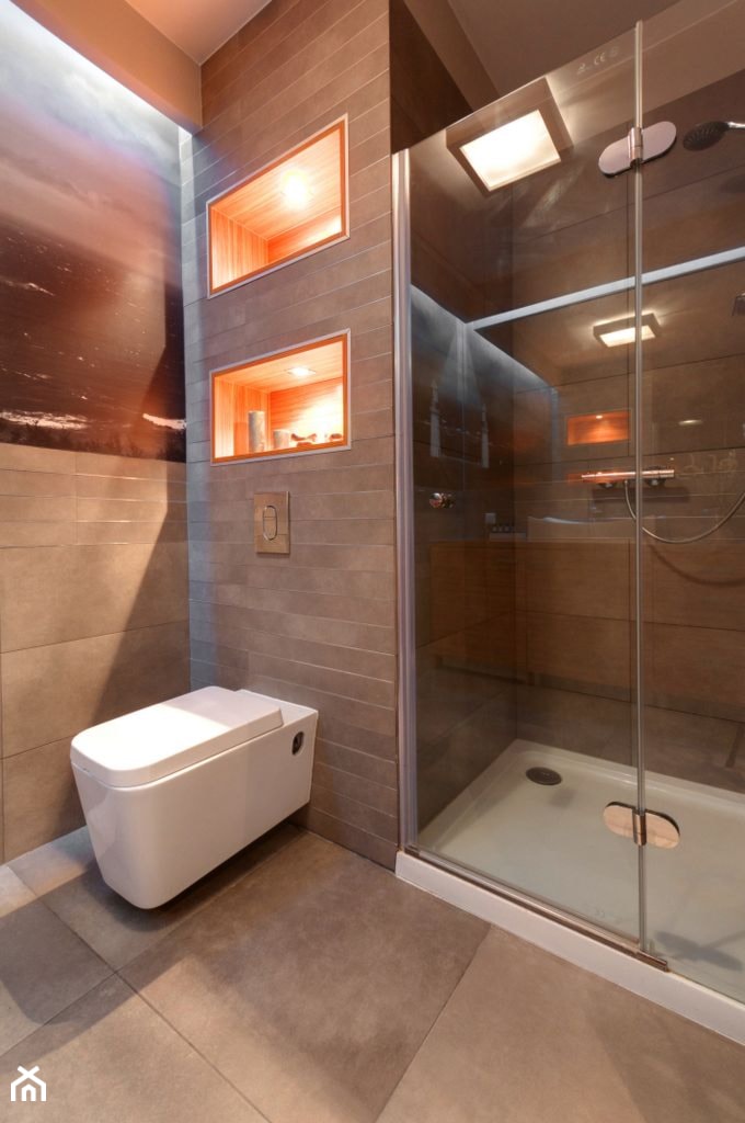 Mieszkanie z nutą Skandynawską - Średnia łazienka, styl skandynawski - zdjęcie od ARCHITETTO