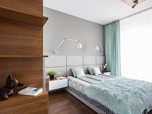 Mała sypialnia - Sypialnia, styl skandynawski - zdjęcie od ARCHITETTO