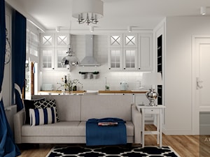 Mieszkanie nad morzem - Kuchnia, styl glamour - zdjęcie od ARCHITETTO