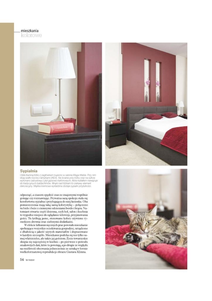 Apartament w kolorze wina - Sypialnia, styl nowoczesny - zdjęcie od ARCHITETTO