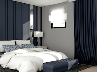 Sypialnia w niebieskim 