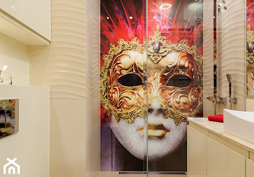 Łazienka z maską - Łazienka, styl glamour - zdjęcie od ARCHITETTO