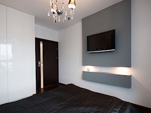 Czarno biało - Sypialnia, styl nowoczesny - zdjęcie od ARCHITETTO