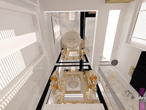 Łazienka w złocie - Łazienka, styl glamour - zdjęcie od ARCHITETTO