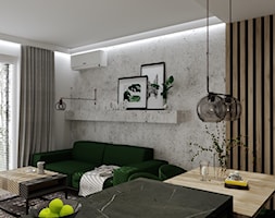 Apartament na Żoliborzu - Salon, styl nowoczesny - zdjęcie od ARCHITETTO - Homebook