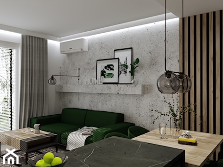 Aranżacje wnętrz - Salon: Apartament na Żoliborzu - Salon, styl nowoczesny - ARCHITETTO. Przeglądaj, dodawaj i zapisuj najlepsze zdjęcia, pomysły i inspiracje designerskie. W bazie mamy już prawie milion fotografii!