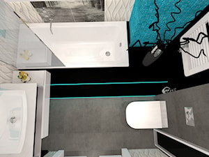 Łazienka ze stopniem - Łazienka, styl nowoczesny - zdjęcie od ARCHITETTO