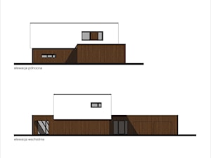 dom piętrowy - Nowoczesne domy, styl nowoczesny - zdjęcie od Bernacki Biuro Architektoniczne