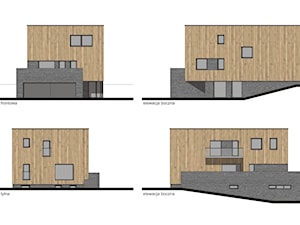 dom w Rybniku - Nowoczesne domy, styl nowoczesny - zdjęcie od Bernacki Biuro Architektoniczne