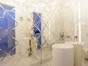 mała łazienka w warszawskim apartamencie - zdjęcie od Nasciturus design
