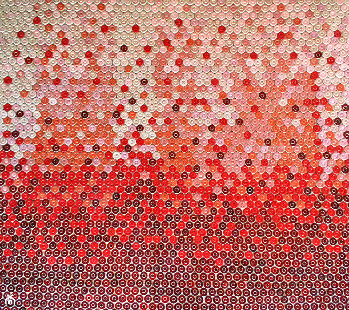ARDEA Galaxy Red Gradation - zdjęcie od ARDEA - Ręcznie robiona mozaika - Homebook