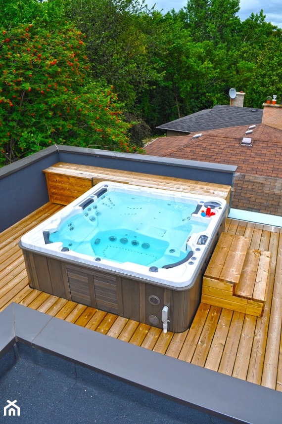 Minibasen Spa Hydropool Model H-700 - zdjęcie od Meadow Group