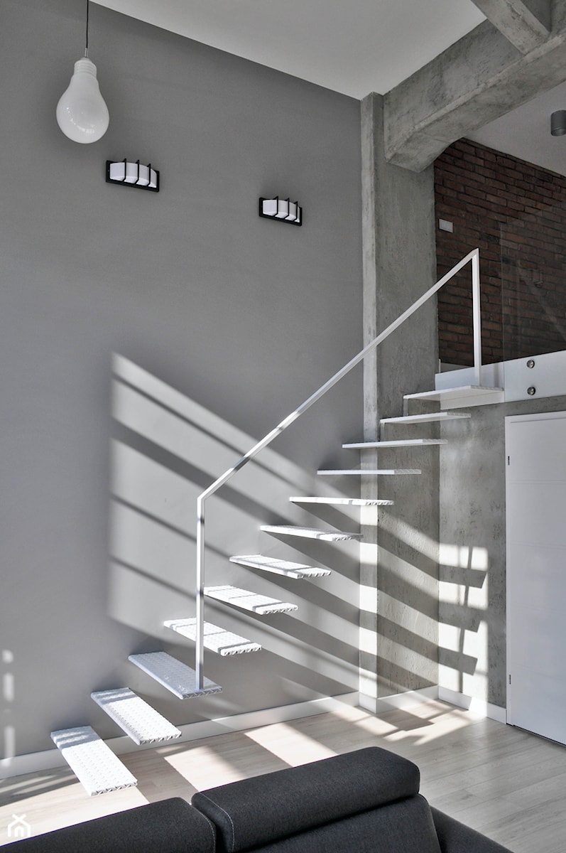 Tobaco Loft - Schody, styl minimalistyczny - zdjęcie od WE LOFT DESIGN