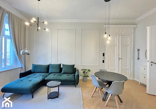 mieszkanie w kamienicy - Inowrocław - We loft Design - Salon, styl skandynawski - zdjęcie od WE LOFT DESIGN