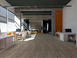 Projekt wnętrz biurowych w Warszawie - Wnętrza publiczne, styl nowoczesny - zdjęcie od ART-ERIA pracownia architektoniczna Agnieszka Piekorz