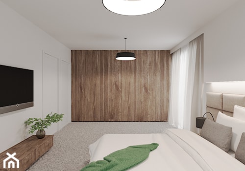 Dom udomowiony - Średnia szara sypialnia, styl tradycyjny - zdjęcie od LIVING BOX