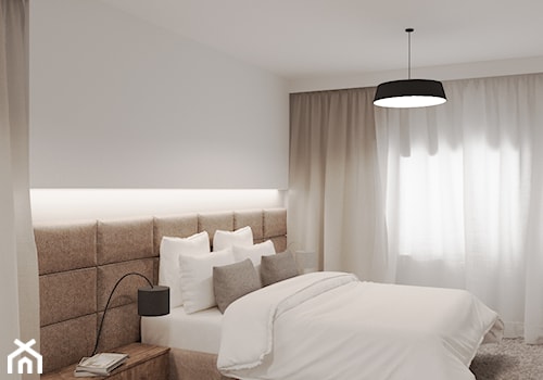 Dom udomowiony - Średnia biała sypialnia, styl tradycyjny - zdjęcie od LIVING BOX