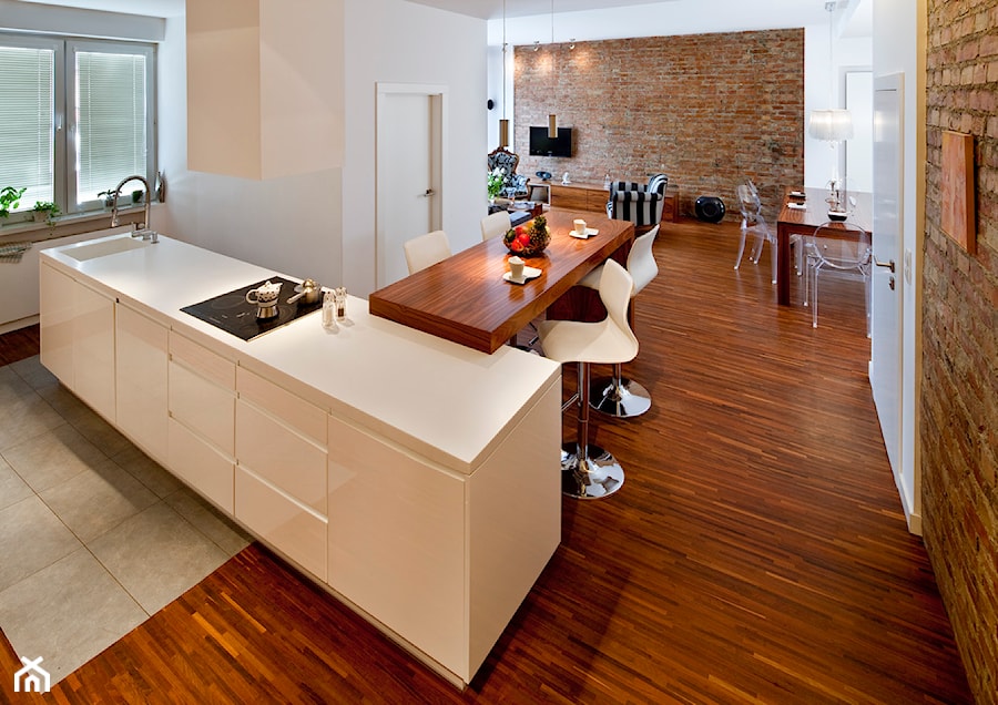 Mieszkanie Wiśniowe - Kuchnia, styl nowoczesny - zdjęcie od LIVING BOX