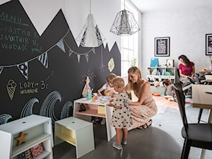 Kolekcja TULI - Średni czarny szary pokój dziecka dla dziecka dla nastolatka dla chłopca dla dziewczynki dla rodzeństwa - zdjęcie od VOX