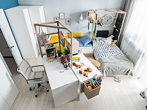 Kolekcja STIGE - Średni szary niebieski pokój dziecka dla dziecka dla nastolatka dla chłopca dla dziewczynki dla rodzeństwa, styl skandynawski - zdjęcie od VOX