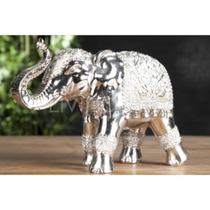 Figurka Słoń srebrny - zdjęcie od Living Art Meble